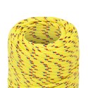 VidaXL Linka żeglarska, żółta, 2 mm, 250 m, polipropylen
