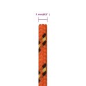 VidaXL Linka żeglarska, pomarańczowa, 5 mm, 25 m, polipropylen