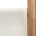 VidaXL Składany parawan 3-panelowy, 120 cm, bambus i płótno