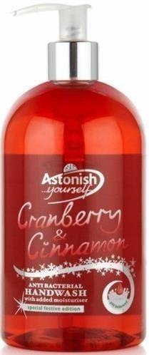 Astonish Cranberry & Cinnamon mydło w płynie 500ml