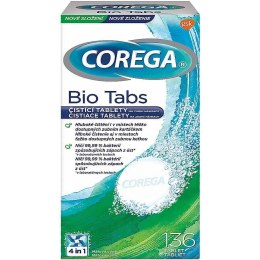 Corega Tabs tabletki do czyszczenia protez zębowych 136 szt.