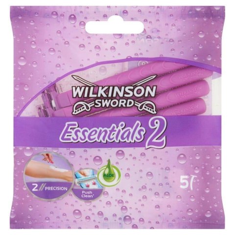 Wilkinson Sword Essentials 2 Jednorazowe maszynki do golenia 5 szt.