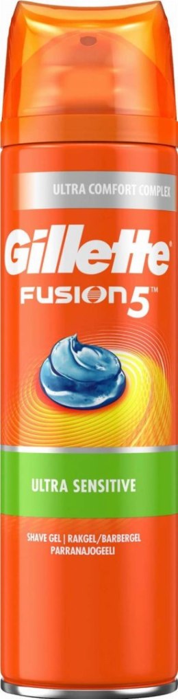 Gillette Fusion5 Ultra Sensitive żel 200 ml
