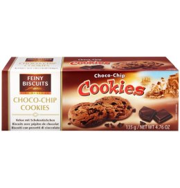 Feiny Biscuits Choco-Chip Ciasteczka z czekoladą 135 g