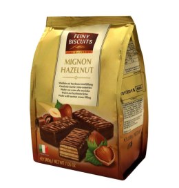 Feiny Biscuits Wafle orzechowe w czekoladzie 200 g