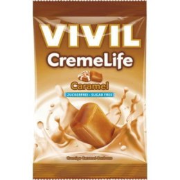 Vivil CremeLife Caramel Cukierki bez Cukru 110 g