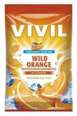 Vivil Wild Orange Cukierki bez Cukru 110 g