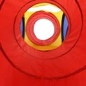 VidaXL Tunel do zabawy dla dzieci, z 250 piłeczkami, kolorowy