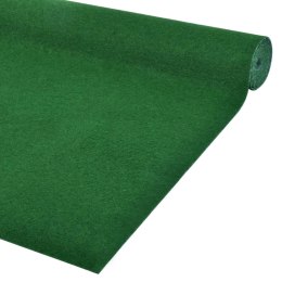 VidaXL Sztuczna trawa, spód z wypustkami, PP, 5x1 m, zielona