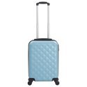 VidaXL Twarda walizka, niebieska, ABS