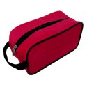 VidaXL Zestaw walizek podróżnych, 5 elementów, kolor czerwony
