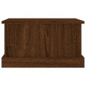 VidaXL Skrzynia, brązowy dąb, 50x30x28 cm, materiał drewnopochodny