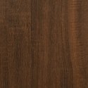 VidaXL Skrzynia, brązowy dąb, 50x30x28 cm, materiał drewnopochodny