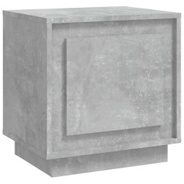 VidaXL Szafka nocna, szarość betonu, 44x35x45 cm