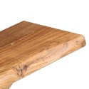 VidaXL Półki ścienne, 2 szt., 60 x 20 x 18 cm, lite drewno akacjowe