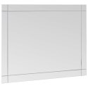 VidaXL Lustro ścienne, 80 x 60 cm, szkło