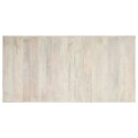 VidaXL Stół jadalniany, biały, 200 x 100 x 75 cm, lite drewno mango