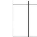 VidaXL Parawan 6-panelowy, biały, 300x220 cm, tkanina