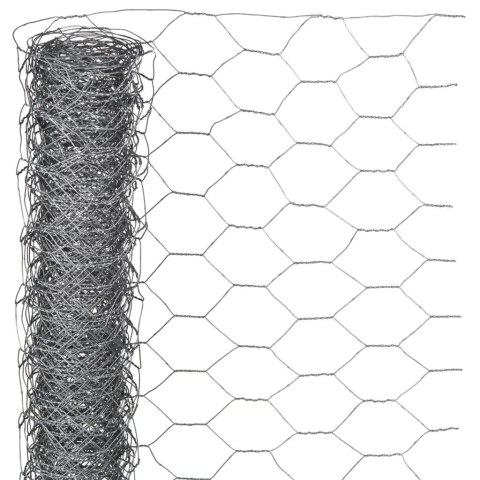 Nature Siatka z drutu, sześciokątna, 1x10 m, 25 mm, galwanizowana stal