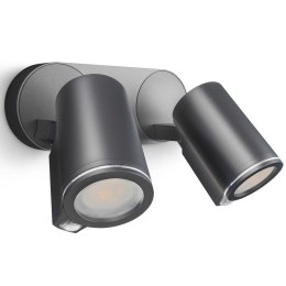 Steinel Reflektor zewnętrzny Spot Duo Sensor z czujnikiem, czarny