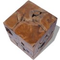 VidaXL Taborety / Stolik kawowy z litego drewna tekowego