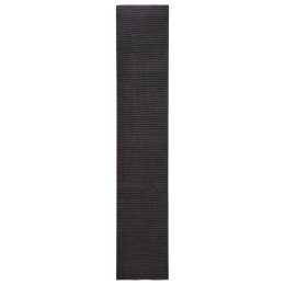 VidaXL Dywanik sizalowy do drapania, czarny, 66x350 cm