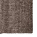 VidaXL Sizalowy dywanik do drapania, brązowy, 66x200 cm