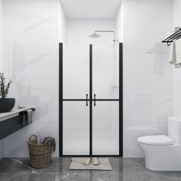 VidaXL Drzwi prysznicowe, szkło mrożone, ESG, (78-81)x190 cm