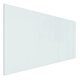 VidaXL Panel kominkowy, szklany, prostokątny, 100x50 cm