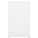 VidaXL Szafka kartotekowa, biała, 46x62x102,5 cm, stalowa