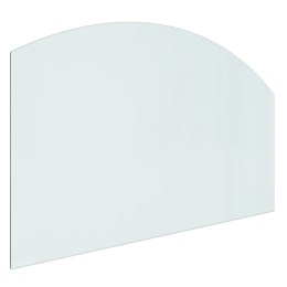 VidaXL Panel kominkowy, szklany, 100x60 cm