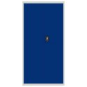 VidaXL Szafa na dokumenty, szaro-niebieska, 90x40x180 cm, stalowa