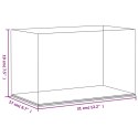 VidaXL Pudełko ekspozycyjne, przezroczyste, 31x17x19 cm, akrylowe
