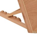 VidaXL Sztaluga stołowa, 65x48x7 cm, lite drewno bukowe