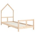 VidaXL Rama łóżka dla dzieci, 80x200 cm, drewno sosnowe