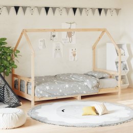 VidaXL Rama łóżka dziecięcego, 90x190 cm, lite drewno sosnowe