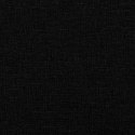 VidaXL Podnóżek, czarny, 70x55x41 cm, tapicerowany tkaniną