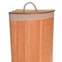 Bathroom Solutions Narożny kosz na pranie, bambusowy