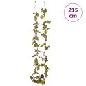VidaXL Sztuczne girlandy kwiatowe, 6 szt., jasny fiolet, 215 cm