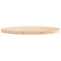 VidaXL Blat do stołu, okrągły, Ø70x3 cm, lite drewno sosnowe