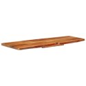 VidaXL Blat łazienkowy, lite drewno akacjowe, 140x52x3,8 cm