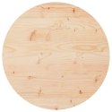 VidaXL Blat do stołu, okrągły, Ø50x3 cm, lite drewno sosnowe