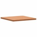 VidaXL Blat stołu, 80x80x4 cm, kwadratowy, lite drewno bukowe