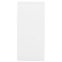 VidaXL Szafka kartotekowa, biała, 90x46x103 cm, stalowa