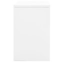 VidaXL Szafka kartotekowa, biała, 90x46x72,5 cm, stalowa