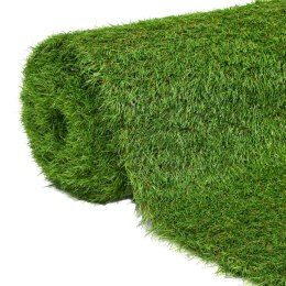 VidaXL Sztuczny trawnik, 1,5 x 10 m; 40 mm, zielony