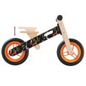 VidaXL Rowerek biegowy dla dzieci, pomarańczowy z nadrukiem
