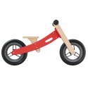 VidaXL Rowerek biegowy dla dzieci, czerwony
