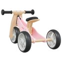 VidaXL Rowerek biegowy dla dzieci, 2-w-1, różowy