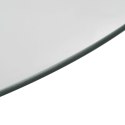 VidaXL Obrotowa taca, przezroczysta, 60 cm, hartowane szkło